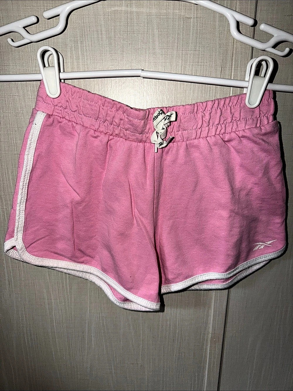 Reebok Athletic Shorts Pink Size XL (14-16)